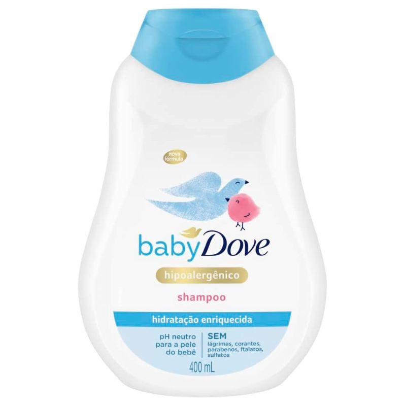 Shampoo para bebê 400ml - Baby Dove