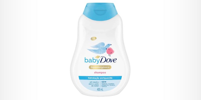 Shampoo para bebê 400ml - Baby Dove