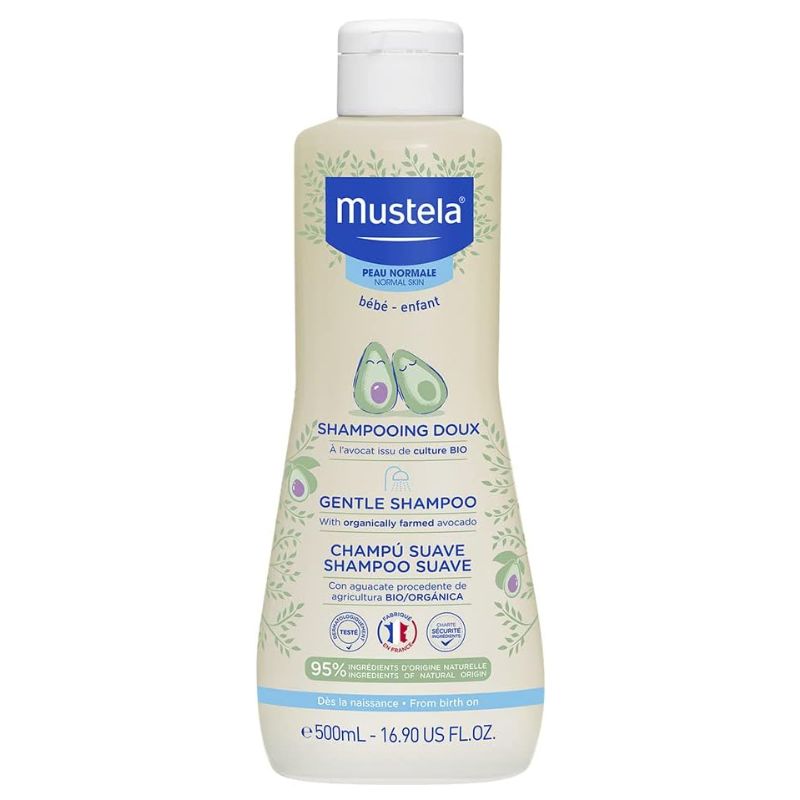 Shampoo para bebê 500ml - Mustela