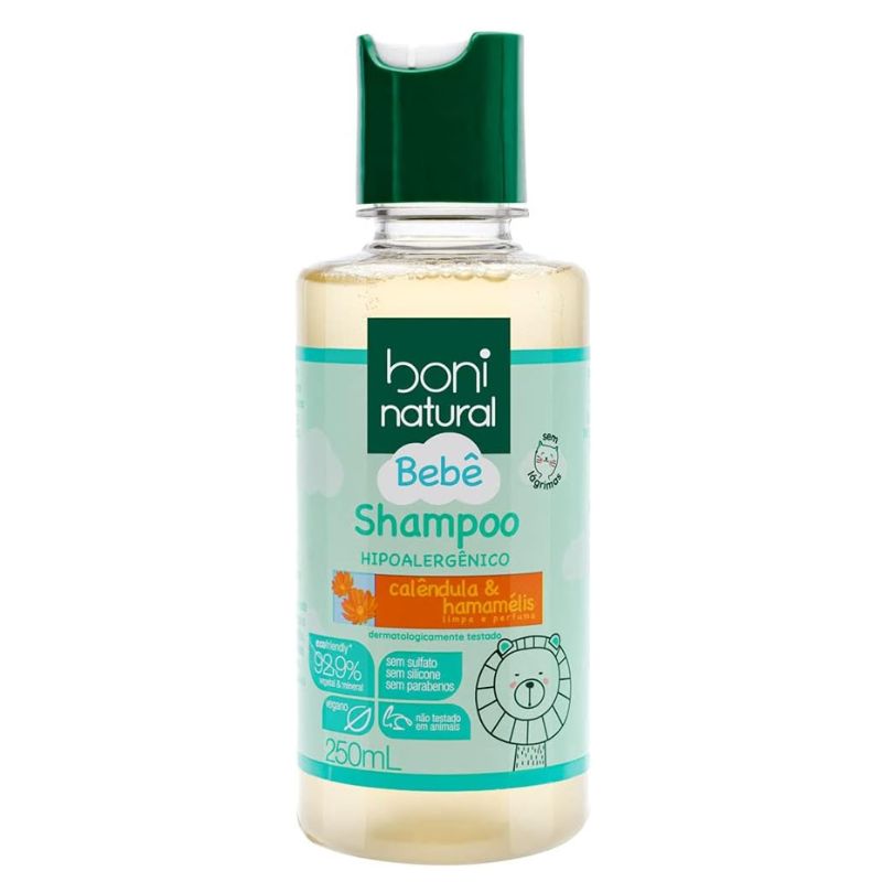 Shampoo para bebê 250ml - Boni Natural