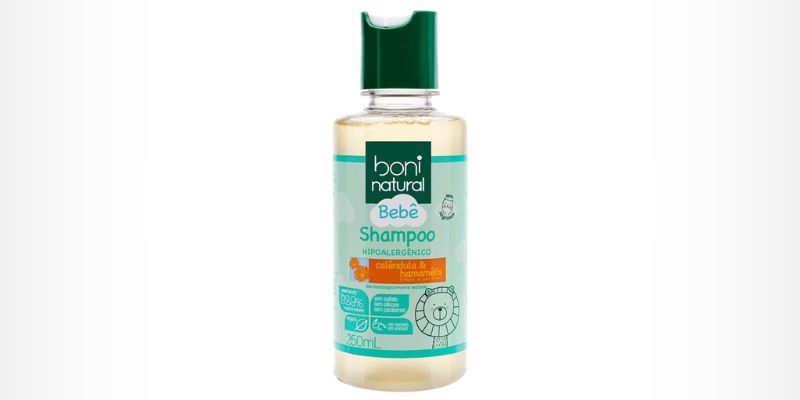  Shampoo para bebê 250ml - Boni Natural