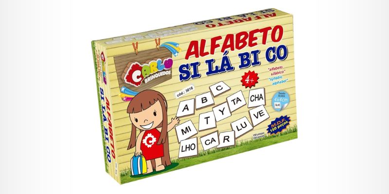 Alfabeto Silábico - Carlu Brinquedos