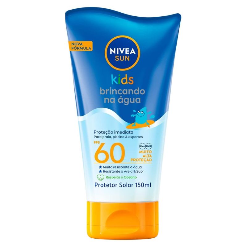 Protetor solar infantil 150ml, FPS 60 - Nivea