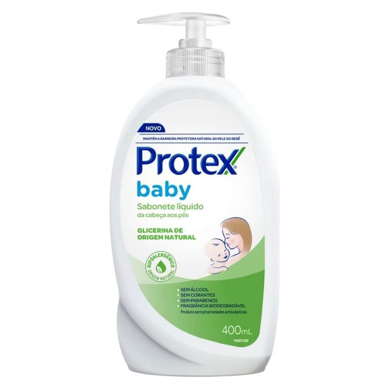 Sabonete para bebê 400ml - Protex 