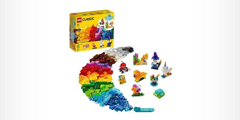 Classic Blocos Transparentes Criativos - Lego