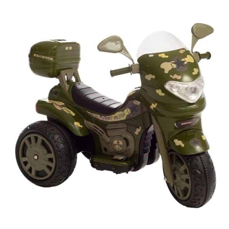 Moto elétrica infantil, Sprint Turbo Militar 12 - Biemme 