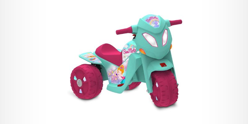 Moto elétrica infantil, Banmoto 6V - Bandeirante