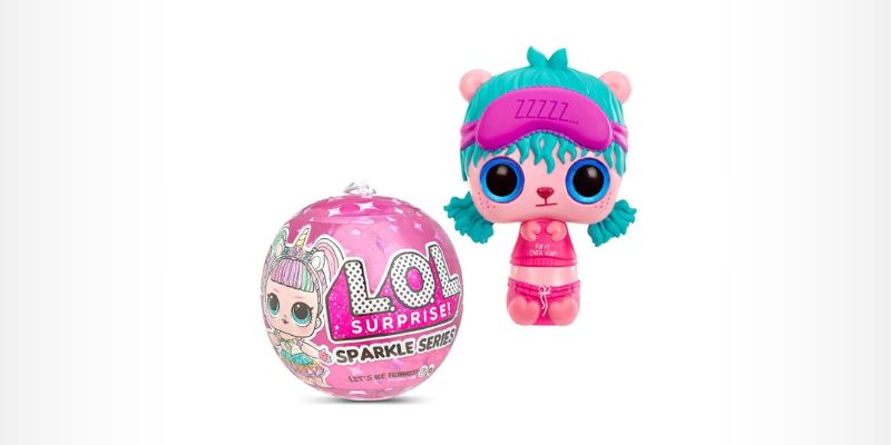  Boneca Surprise, Sparkle Series, com 7 surpresas - LOL