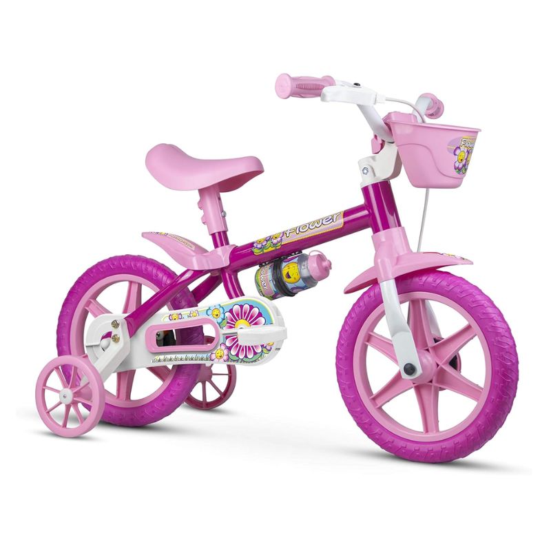 Bicicleta infantil aro 12,  Menina - Nathor 