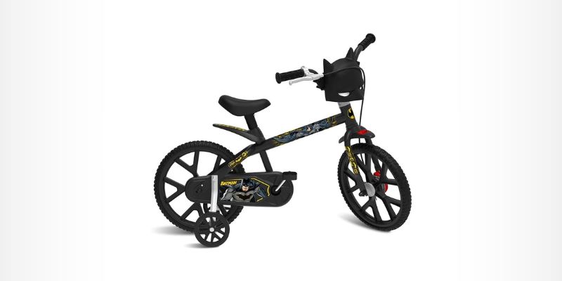 Bicicleta infantil aro 14, Batman - Bandeirante