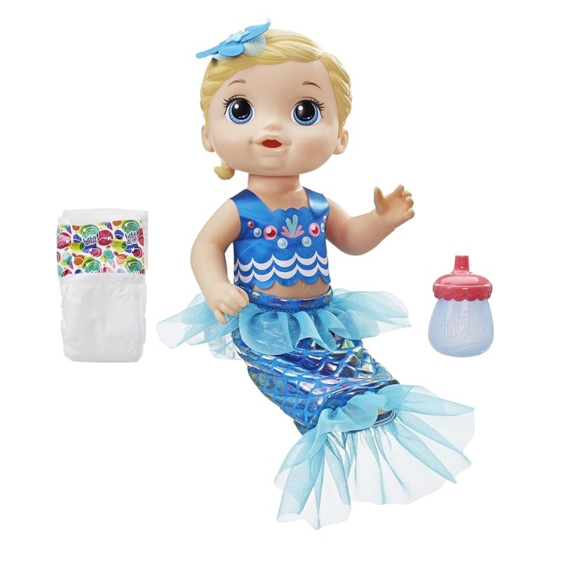 Boneca Baby Alive, Sereia loira - Hasbro