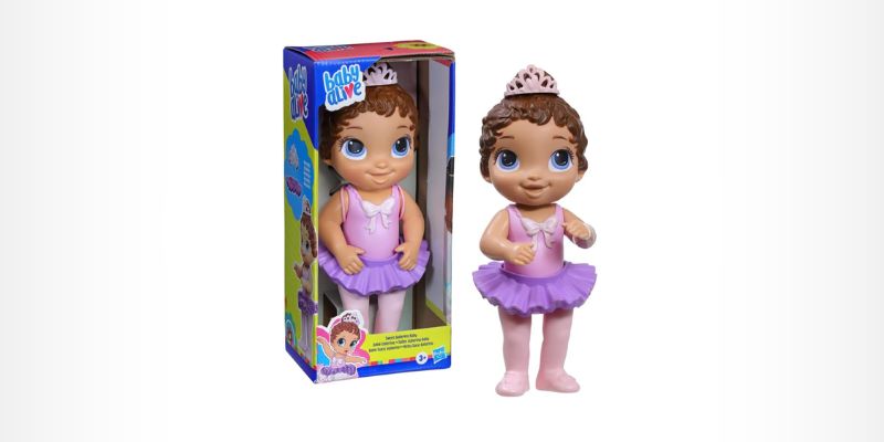 Boneca Baby Alive, Doce bailarina morena - Hasbro