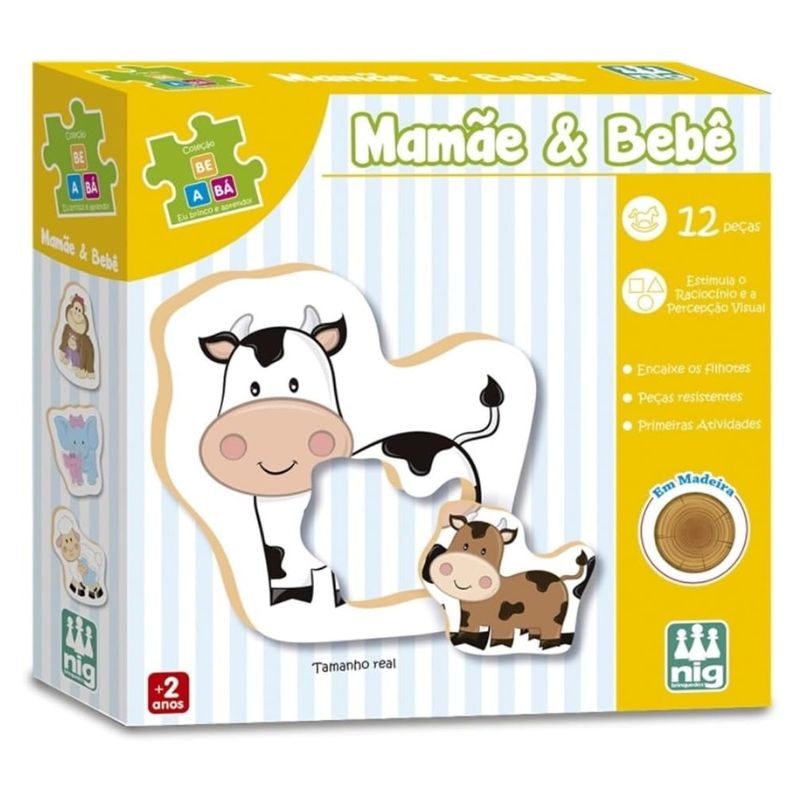 Brinquedo Mamãe e Bebê - Nig