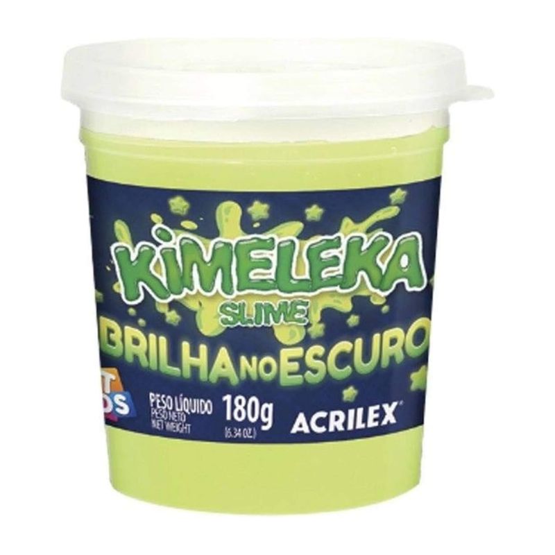 Slime Brilha no Escuro -  Acrilex