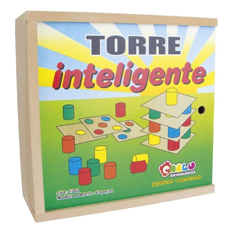 Torre inteligente - Carlu brinquedos 